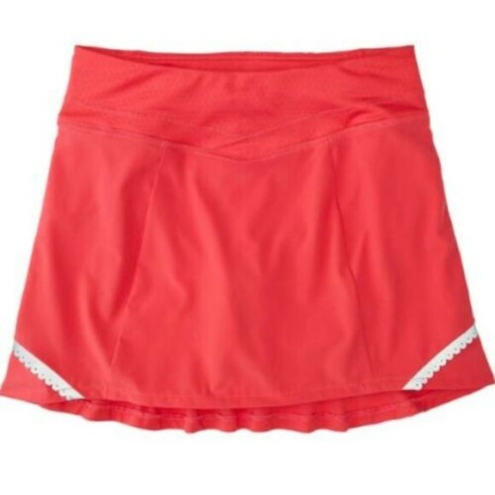 ✨2/$20 Title Nine Pink Flounce Reflective Tennis Skort Skirt Shorts XS H12413 - Picture 4 of 12